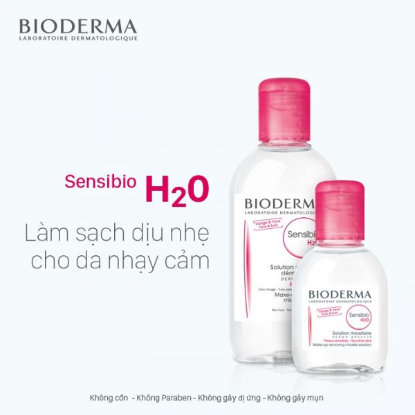 [CHUẨN AUTH] Nước tẩy trang BIODERMA H2O Solution Micellaire 500ml