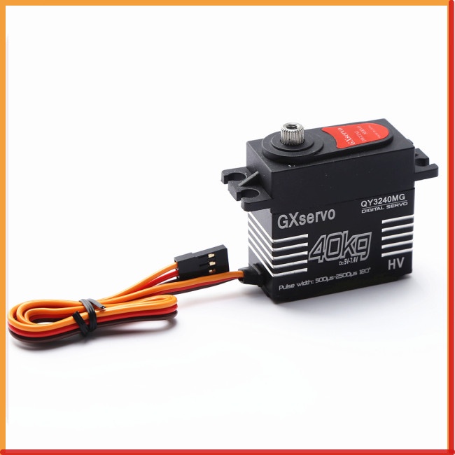 Động Cơ Servo HOG Qy3240mg 40kg Cho Xe Điều Khiển Từ Xa Scx10 Trx4 1:8/1:10 Rc