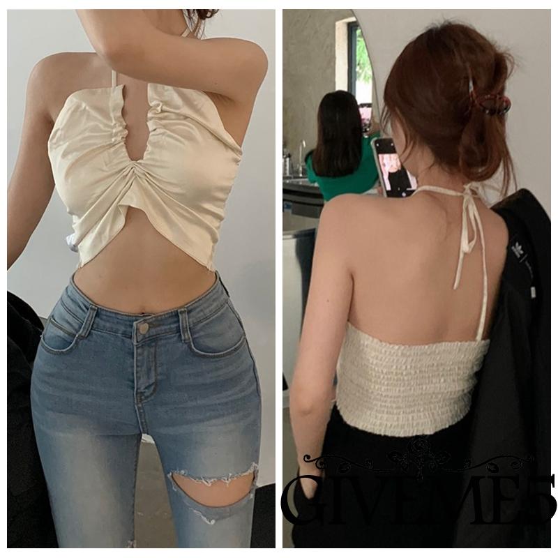 Áo không tay hở lưng thời trang quyến rũ dành cho nữ