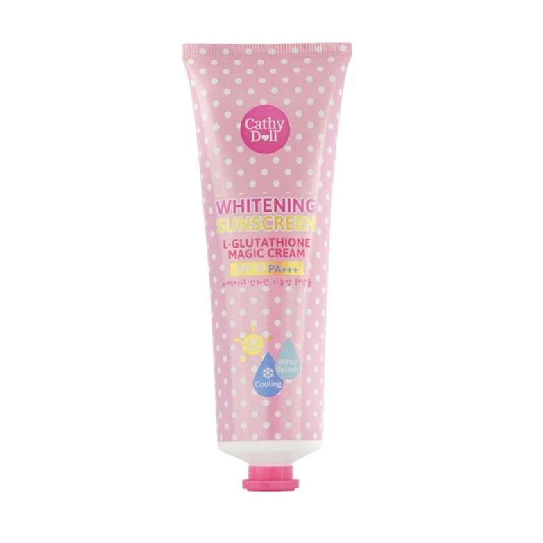 Kem Chống Nắng Trắng Da Cathy Doll L- Glutathione Magic Cream Spf50 Pa+++ 138ml