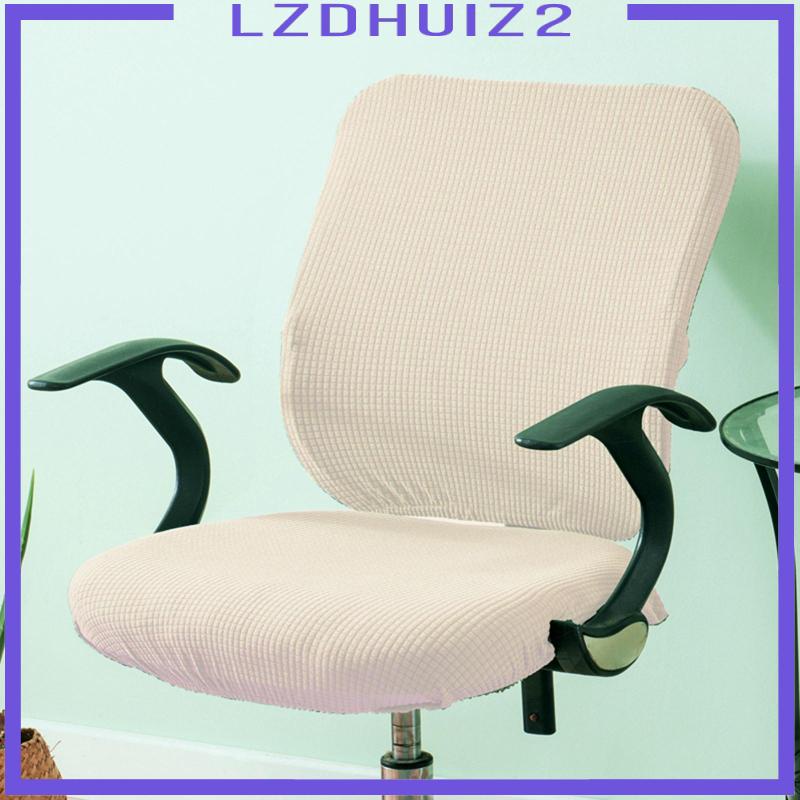 Vỏ Bọc Ghế Ngồi Văn Phòng Co Giãn Màu Xanh Đậm