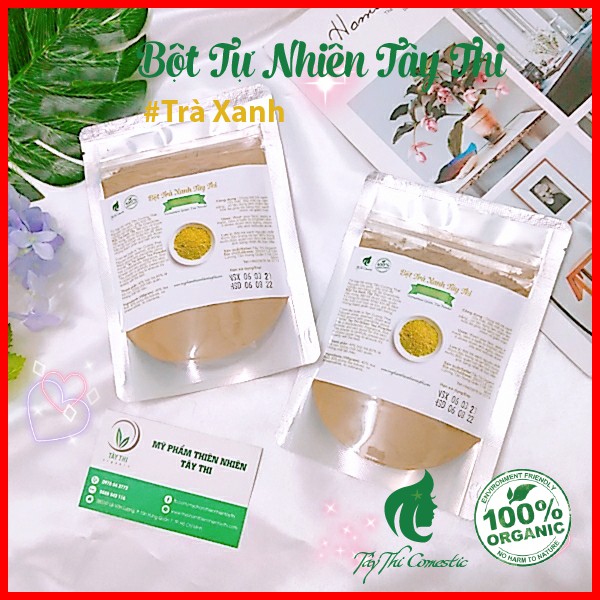 Bột Trà Xanh Nguyên Chất 100g