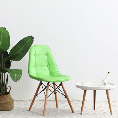 ( FREESHIP 100%) GHẾ ĐỆM EAMES BỌC DA CÚC