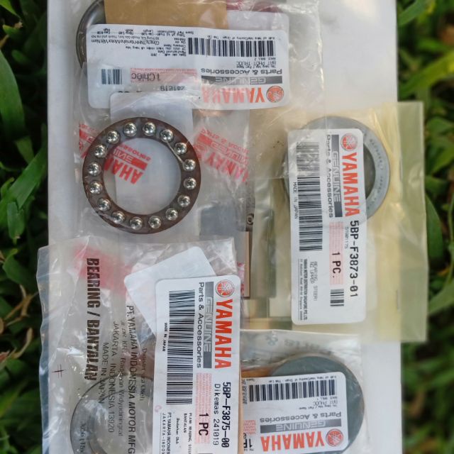 Bộ chén cổ Yamaha Fz150i, TFX, R15v3, MT15, Fz155, XSR chính hãng