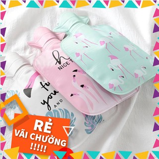 Túi chườm 3 lớp nóng họa tiết hoạt hình xinh xắn- Màu ngẫu nhiên