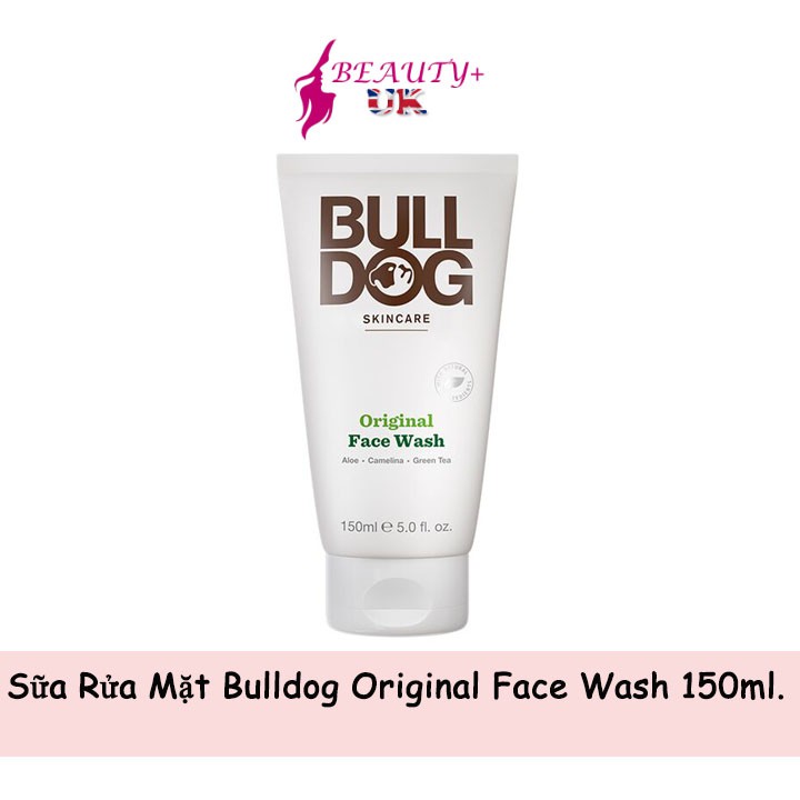 Sữa Rửa Mặt Bulldog Original Face Wash 150ml