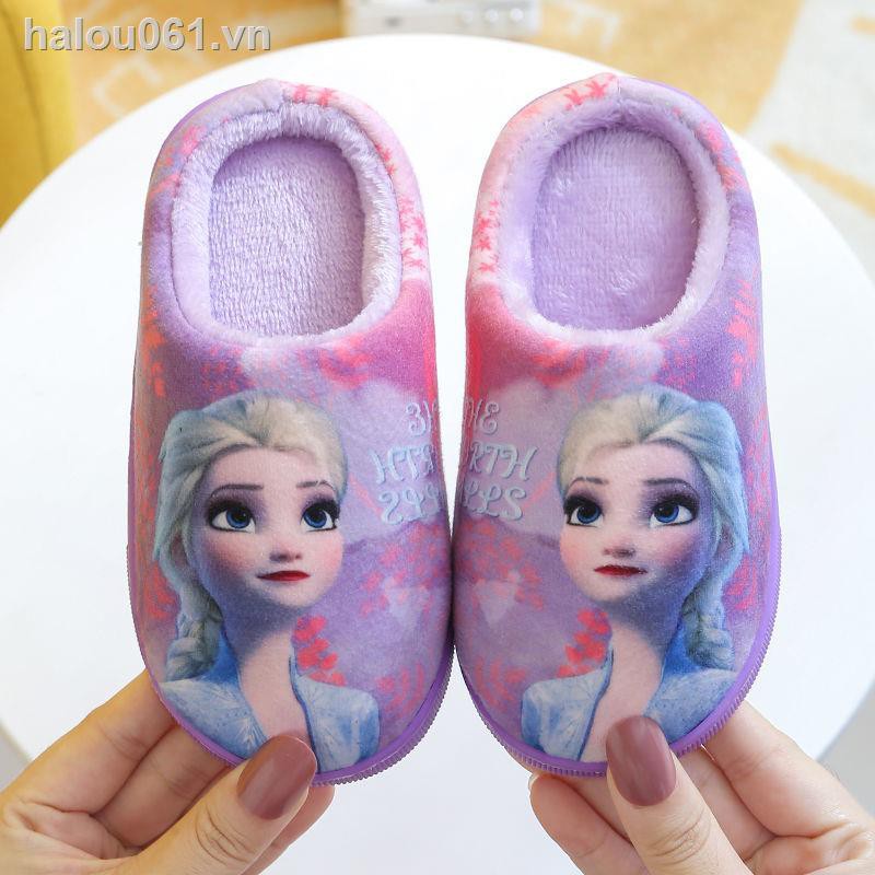 Dép Bông Đi Trong Nhà Chống Trượt Dễ Thương Cho Bé