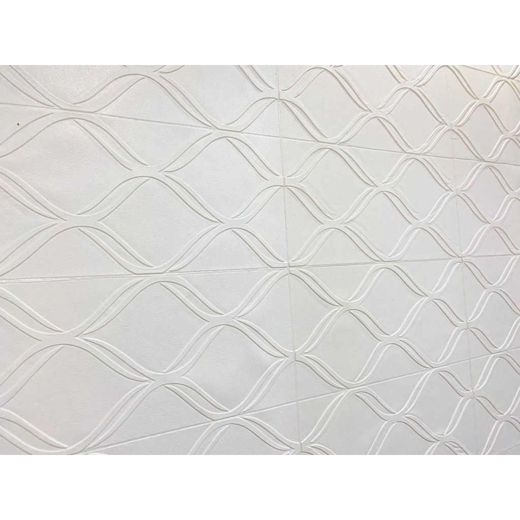 Xốp Dán Tường 3D Vân Sóng Cổ Điển mẫu mới. Khổ lớn 70x70CM. Giá Siêu Rẻ | BigBuy360 - bigbuy360.vn