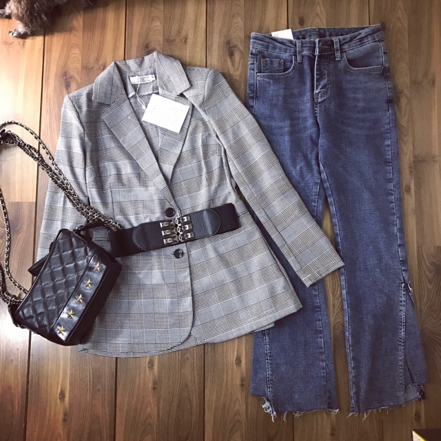 Áo vest kẻ