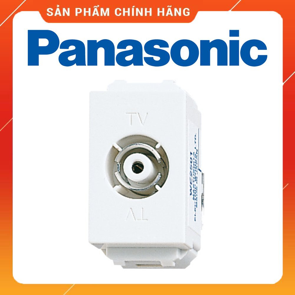 [HÀNG CHÍNH HÃNG] Ổ cắm điện thoại mạng LAN, ổ cắm anten TV Panasonic WEG2501-WEV2364SW - Dòng WIDE