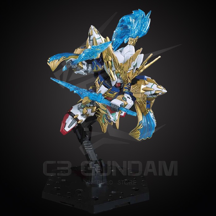 MÔ HÌNH LẮP RÁP SD TAM QUỐC SANGOKU SOKETSUDEN ZHAOYUN 00 GUNDAM & BILONGQU - TRIỆU VÂN SDSS BANDAI GUNDAM
