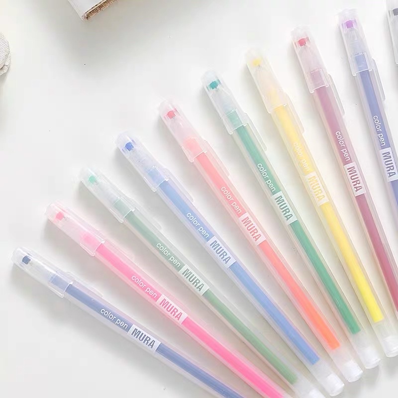 Bút gel highlight ngòi 0.5mm nhiều màu sắc dùng vẽ graffiti , trang trí sổ tay tiện lợi B05