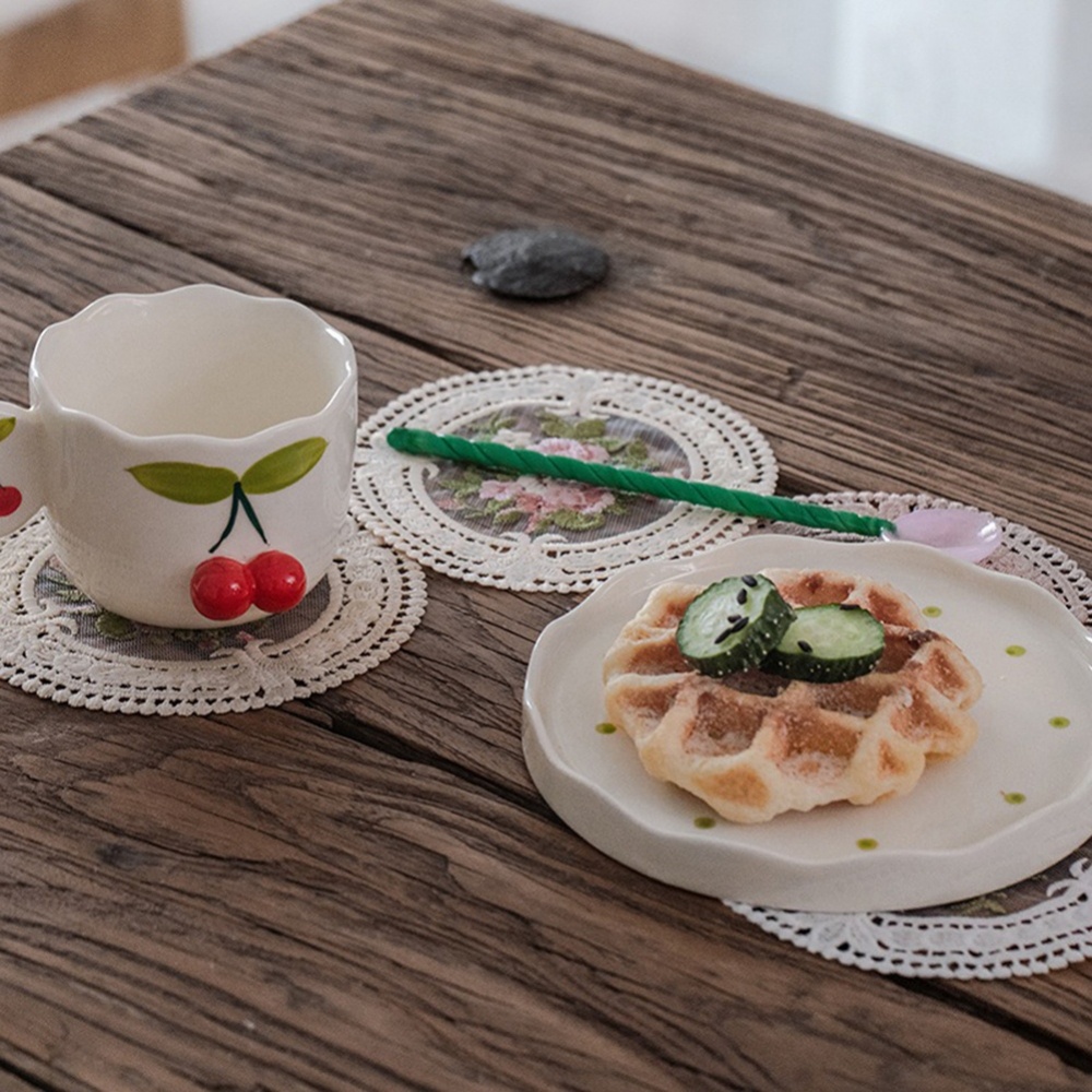 SUNAGE- ~Table Mat Not Mildew Placemat Round Washable Wipe Clean Coaster Desktop【SUNAGE-HOT Fashion】