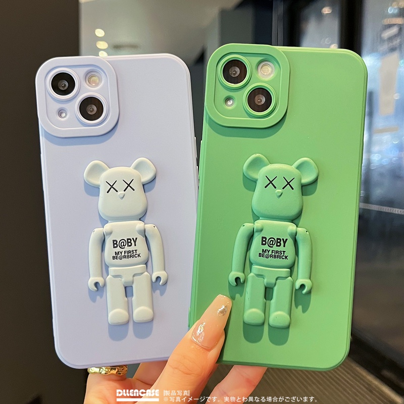 Ốp điện thoại Dllencase silicon mềm chống sốc có giá đỡ thích hợp cho iPhone 14 13 12 11 Pro Max X/XS/XR