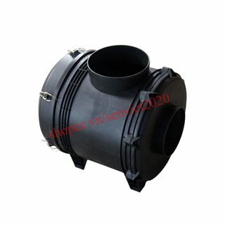 Bầu Lọc Gió Howo 336 371 (Kèm Cả Lõi Lọc Gió) (Bầu Bô E Howo 336 371)
