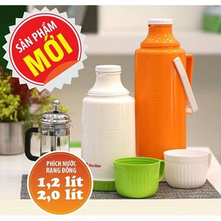 Phích giữ nhiệt Rạng Đông 1,2 lít và 2 lít cao cấp