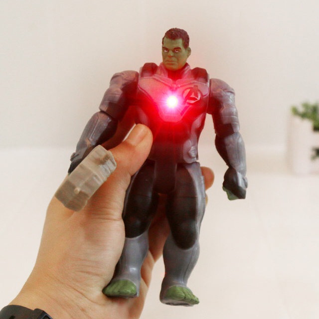 Set 10 Mô Hình Siêu anh hùng Avengers Endgame Hulk Captain america Ironman Thanos Spiderman