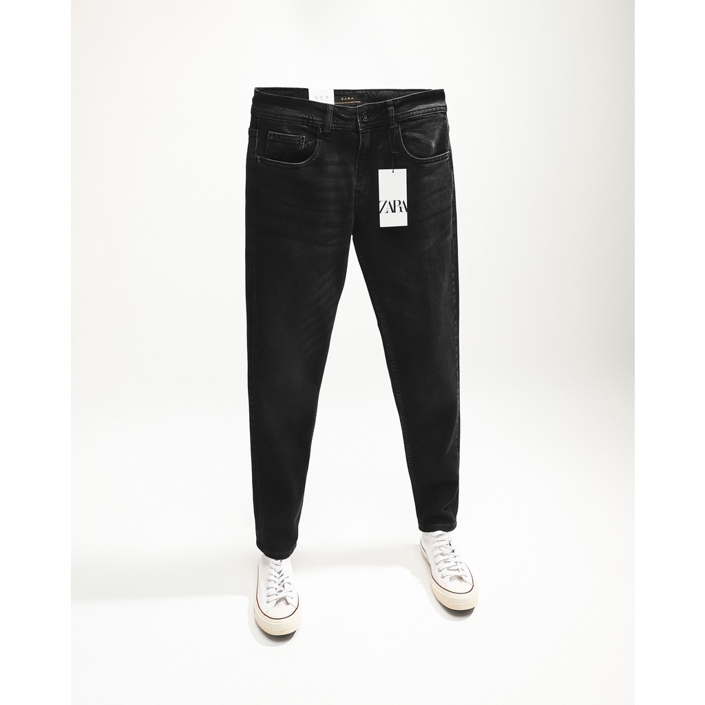 Quần Jean nam ZR xám đen(Form Slimfit,chất vải co dãn,ống quần 15-18cm,hàng VNXK) 2108 | BigBuy360 - bigbuy360.vn