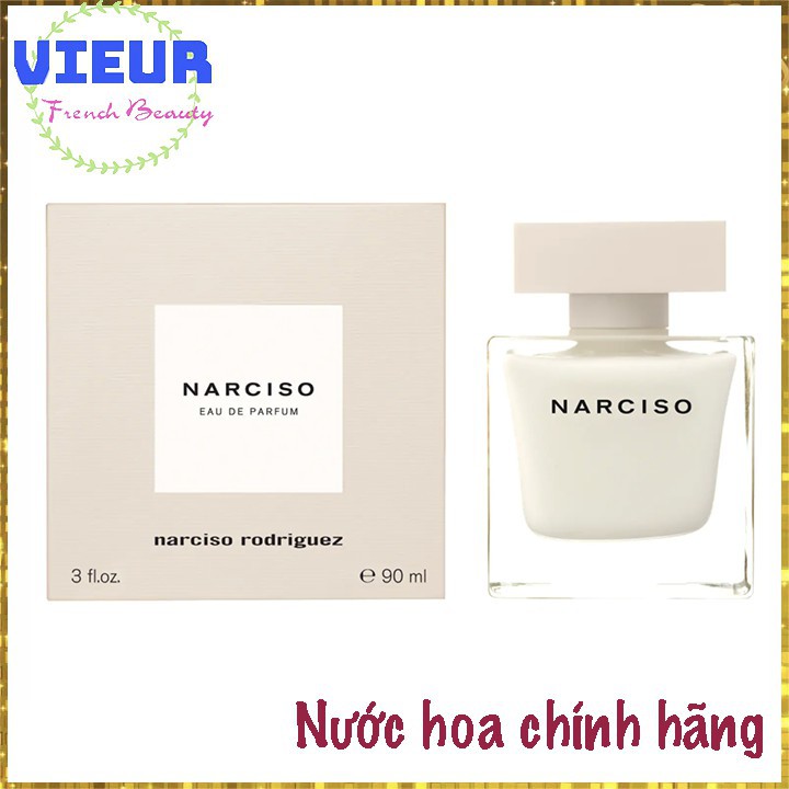 🔥FREESHIP 🔥Narciso Rodriguez Màu Trắng- Nước Hoa Nữ Mùi Phấn Phong Cách Tinh Tế Nữ Tính