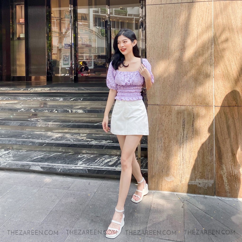 CHÂN VÁY CHỮ A BASIC ZAREEN VAA29 TRẮNG | BigBuy360 - bigbuy360.vn