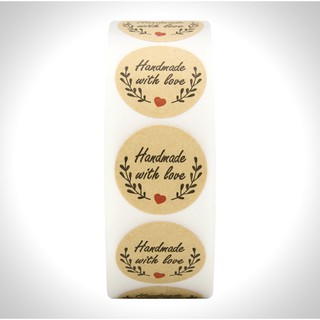 Sticker dán Handmade with love