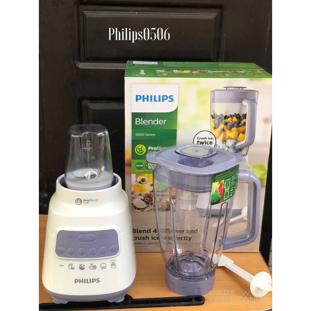 Máy Xay Sinh Tố Philips HR2221-700W-Hàng Nhập Khẩu