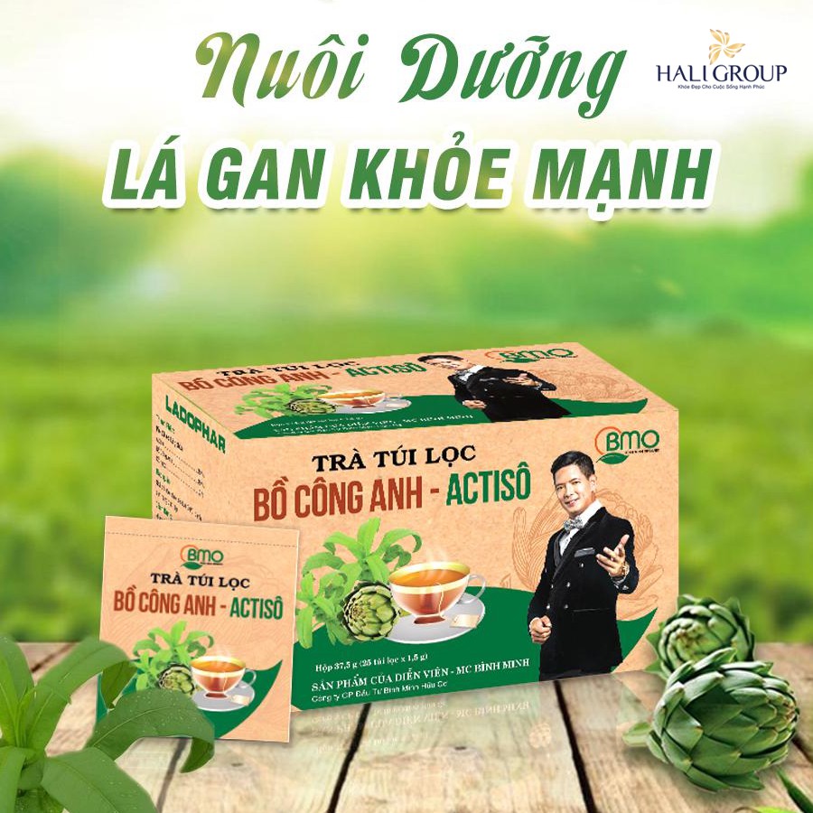 Trà Bồ Công Anh Atiso Bình Minh Organic