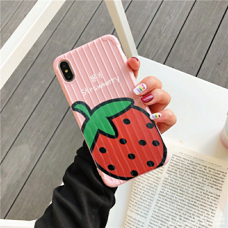 Ốp vali hình trái cây Oppo A52,A92,A91,A31,Reno 3,Reno 3 Pro,Realme 6 Pro