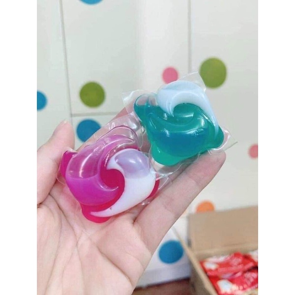 Viên giặt xả 3d Nhật Bản!