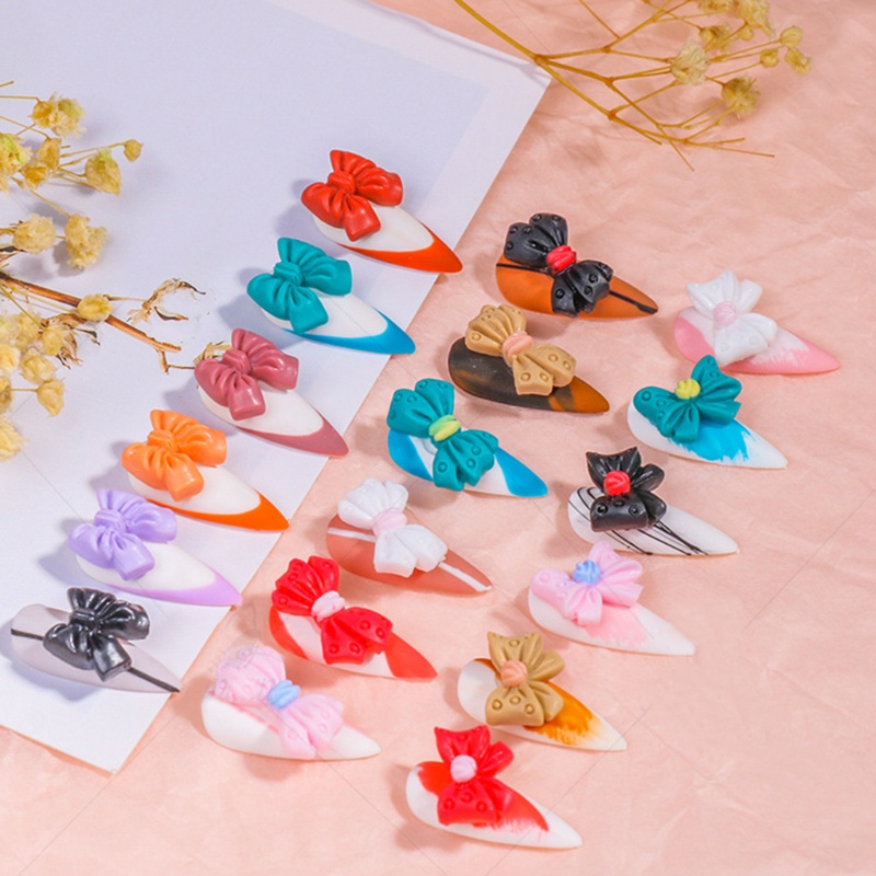 Hộp Phụ Kiện Lá Nhôm Hình Gấu 3d Trang Trí Móng Tay Nghệ Thuật