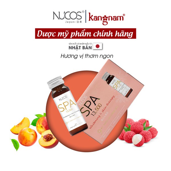 Nước Uống Collgen Nhật Bản 13500mg Nucos Spa 50ml/ chai [1 hộp 10 chai]