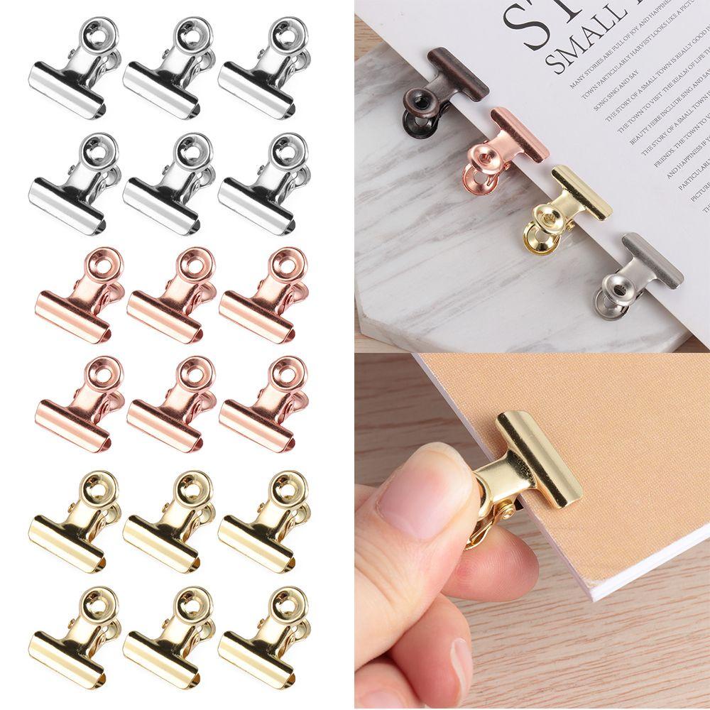 KRNY Set 6 Kẹp Tài Liệu Bằng Thép Không Gỉ