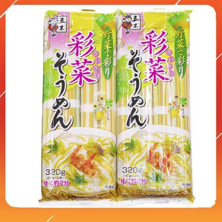 Mì Somen Rau Củ Ngũ Sắc Itsuki Nhật Bản 320g