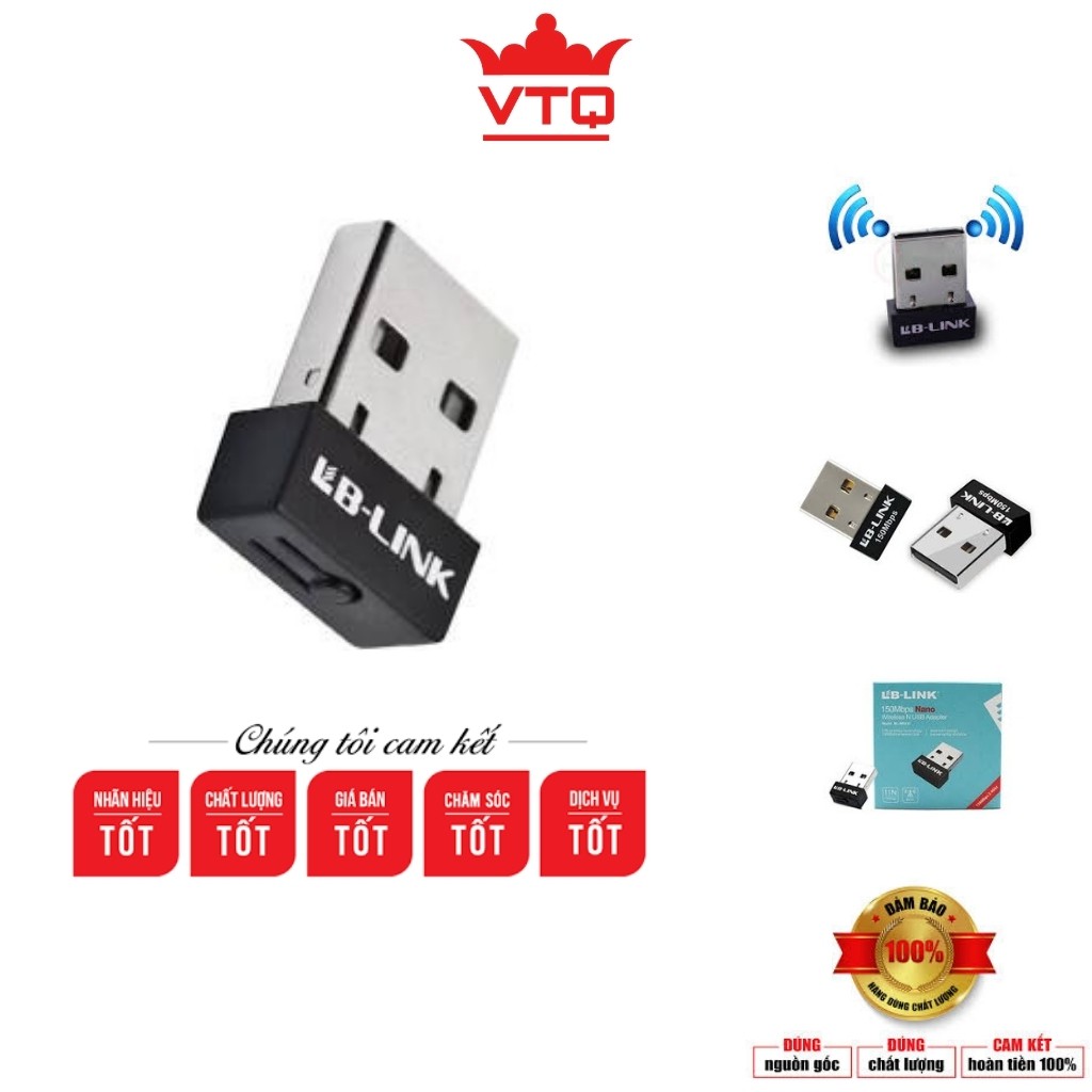 USB thu WIFI LB LINK NANO BL WN151, tiện lợi dùng cho laptop,pc bảo hành 12 tháng.shopphukienvtq | BigBuy360 - bigbuy360.vn