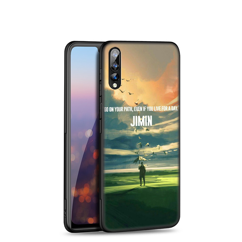 Ốp điện thoại mềm họa tiết 59R Jung Kook cho Huawei Mate 30 20 Nova Lite Pro P Smart 2021 2019 2018