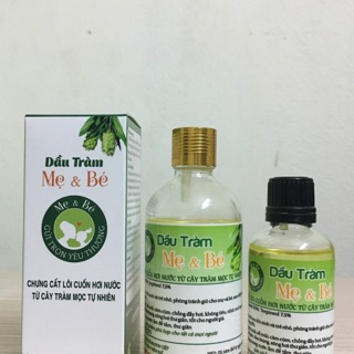 Dầu tràm mẹ và bé