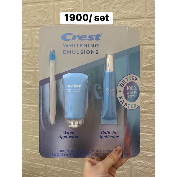 GEL TRẮNG RĂNG CREST KHÔNG Ê BUỐT