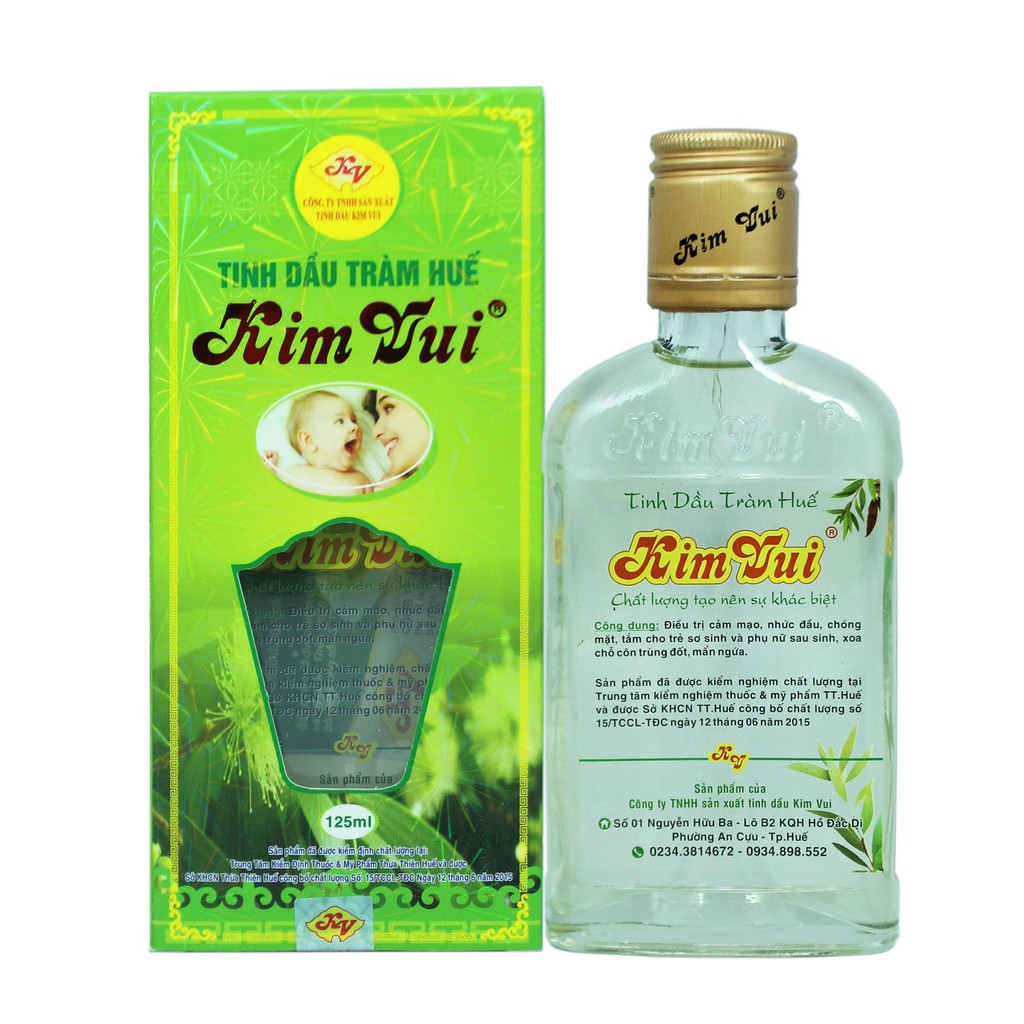 Tinh dầu tràm Huế Kim Vui 125ml