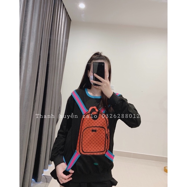 [Freeship]ÁO NỈ BALO DÀI TAY DA CÁ (Ảnh tự chụp) | BigBuy360 - bigbuy360.vn