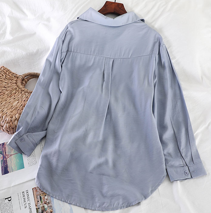 Áo Sơ Mi Tay Dài Thiết Kế Thanh Lịch Cho Nữ | BigBuy360 - bigbuy360.vn