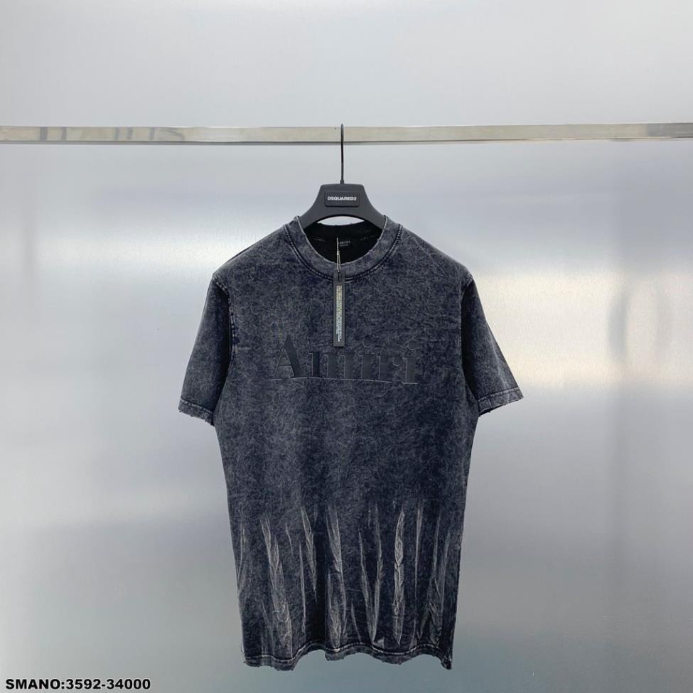 [Sẵn Hàng] Áo Phông Nam AMR loang Chữ IN cao cấp - Áo thun AMR loang mới nhất 2022