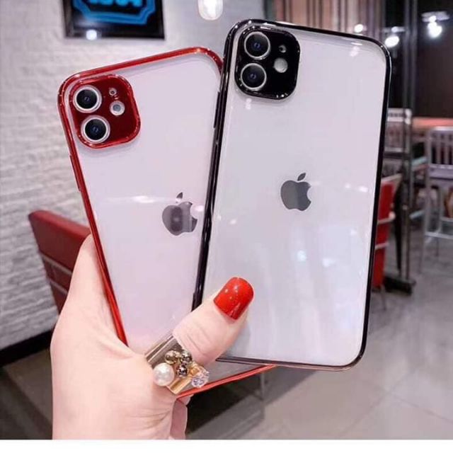 Ốp trong viền xi bảo vệ camera cho iphone các loại