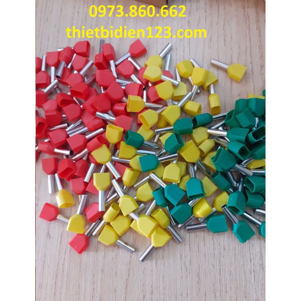 100 Đầu cos đôi TE0508, 1008, 1508, 2508 -TBĐ