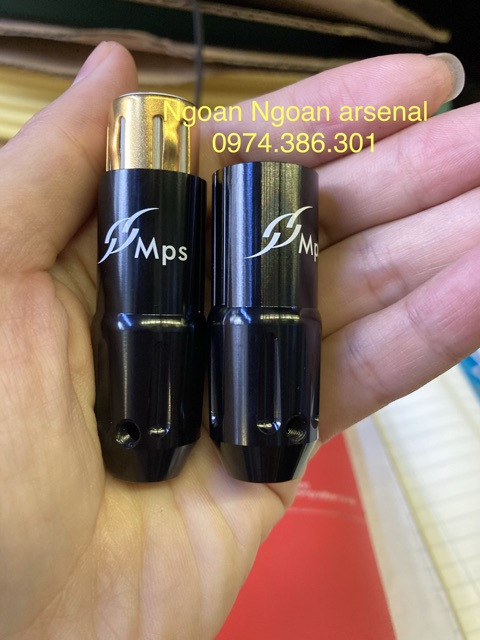 Jack giắc canon XLR cao cấp nhập khẩu hãng MPS.