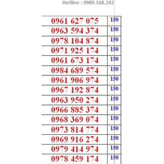 Sim viettel 10 số đẹp đuôi 74,75.đăng ký chính chủ miễn phí ảnh 23