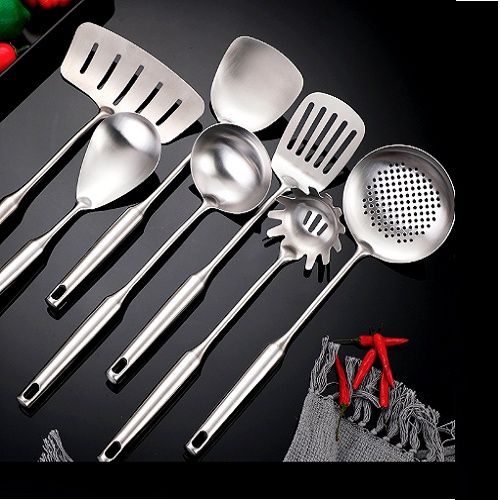 Bộ xẻng nhà bếp 6 món, inox 304 đúc dày