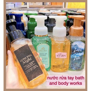 Nước rửa tay tạo bọt gel/foam bath and body works chai 259ml