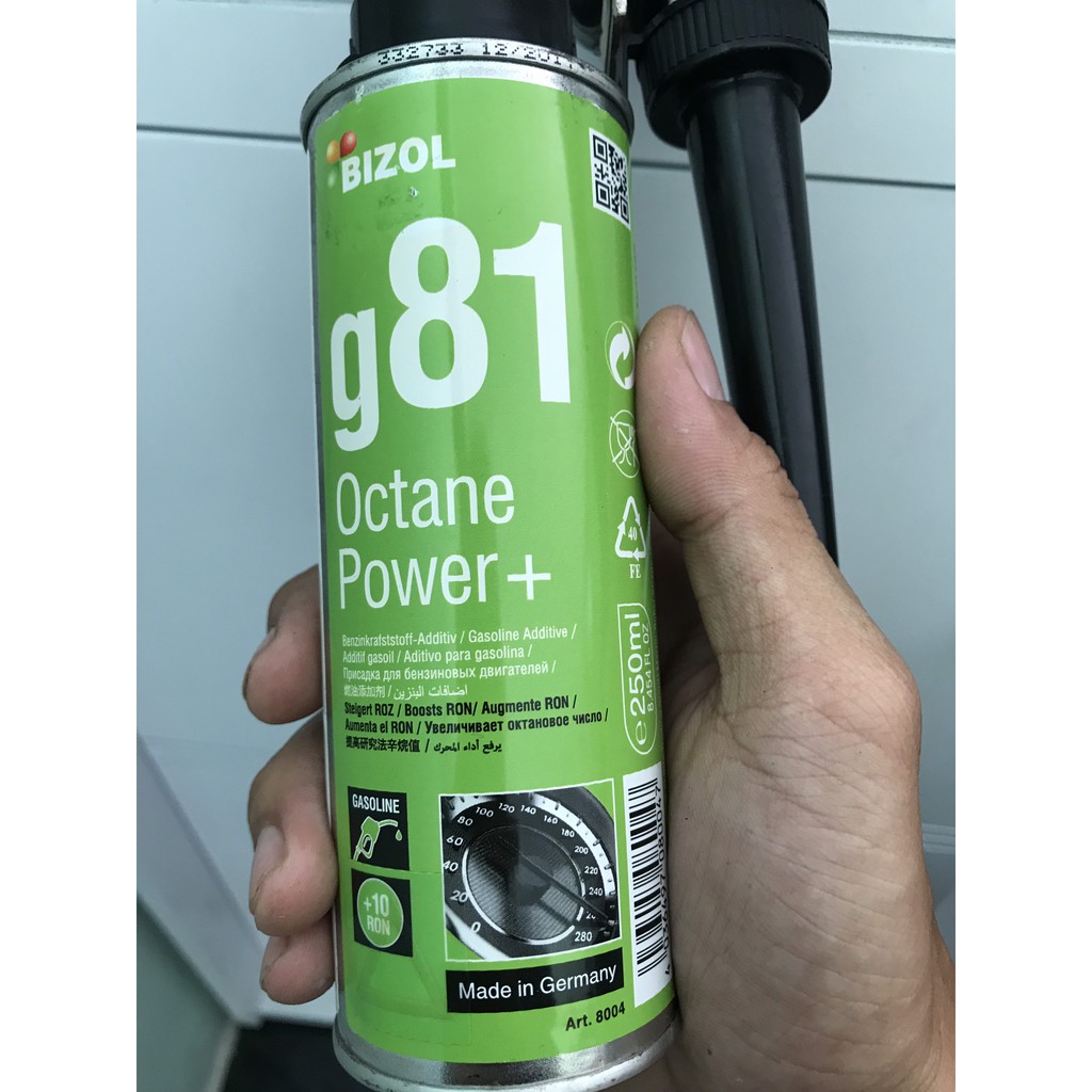 BIZOL G81 TĂNG RON CHO XĂNG ( dùng cho xe PKL)