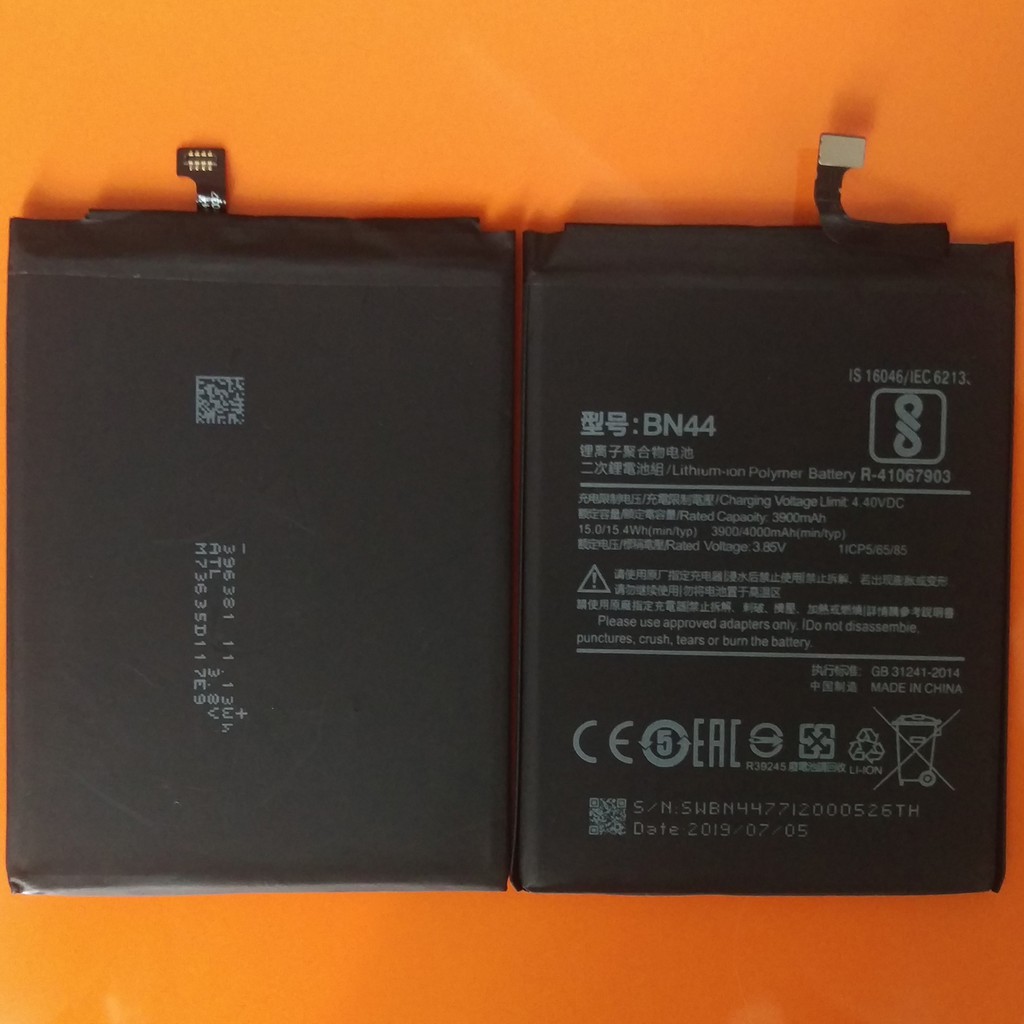 Pin cho Xiaomi Redmi 5 Plus (BN44)_dung lượng 4000mAh - Hàng Nhập Khẩu Chính Hiệu