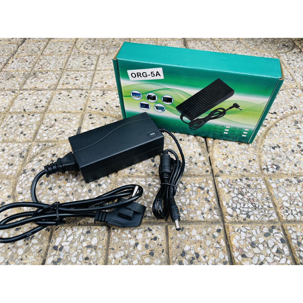 Nguồn ADAPTER 12V 5A dùng cho bơm mini, đèn led, camera. Bảo hành 6 tháng